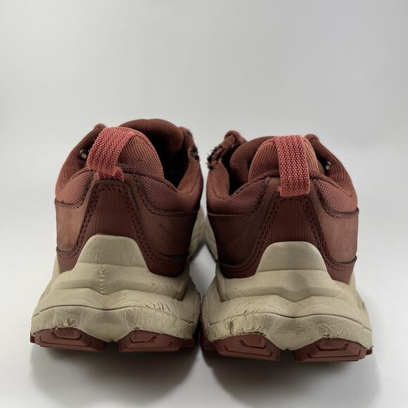 Hoka One One Anacapa Low GTX Hiking Sneakers Women Size 9 B Cherry Rust Red - Picture 4 of 12